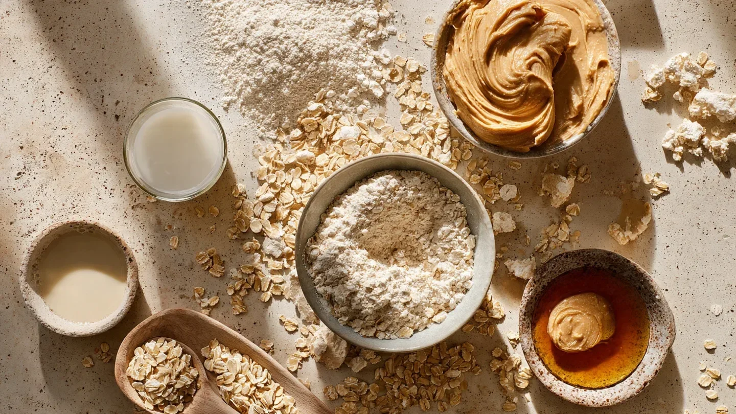 4 ingredient protein bars 2026 04 18 140727 Healthy Peanut Butter Oatmeal Protein Bars Low Sugar