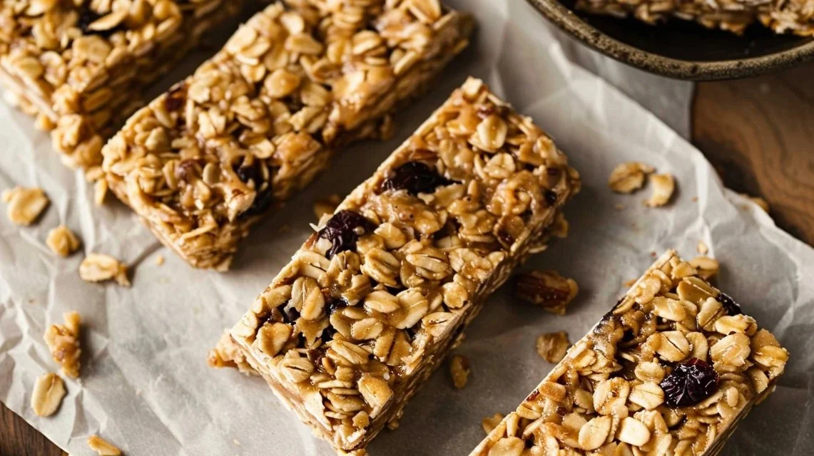 Homemade Peanut Butter Granola Bars