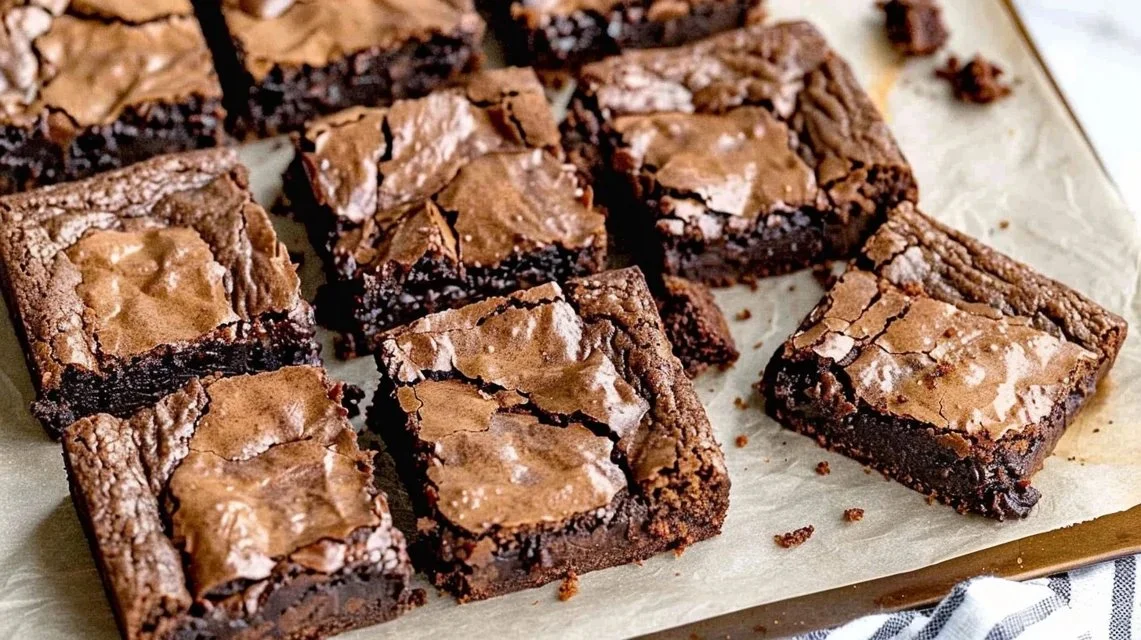 Better Than Box Mix Chewy Fudge Brownies
