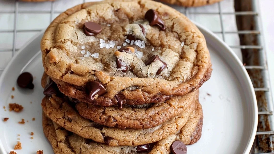 Brown Butter Toffee Chocolate Chip Cookies