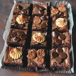 Delicious Brownies Sweet Treat Box with a variety of fudgy brownies