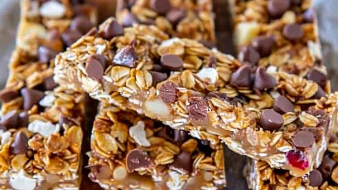 Chewy Homemade Granola Bars