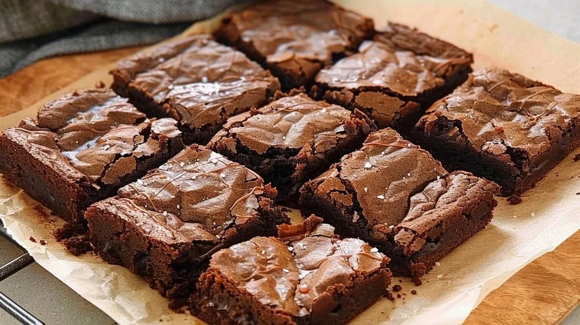 Chocolate Brownies with Salted Caramel