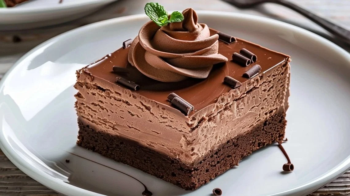 Chocolate Mousse Brownies