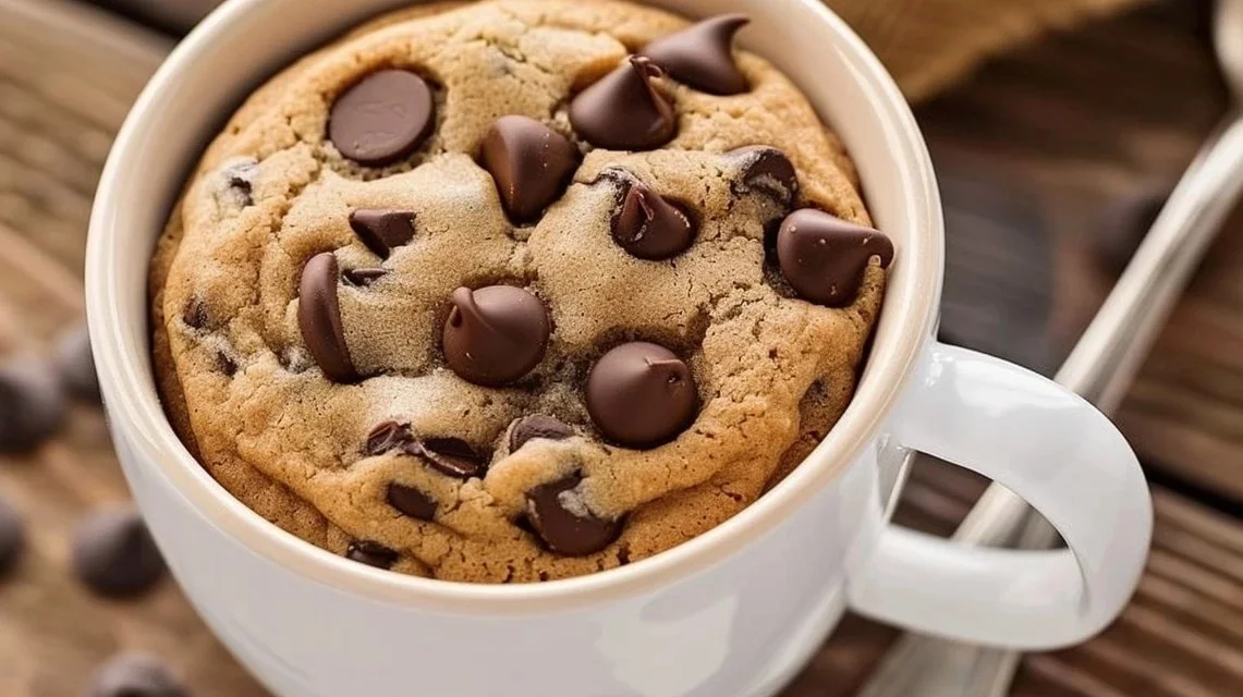 Single-Serving Mug Chocolate Chip Cookie