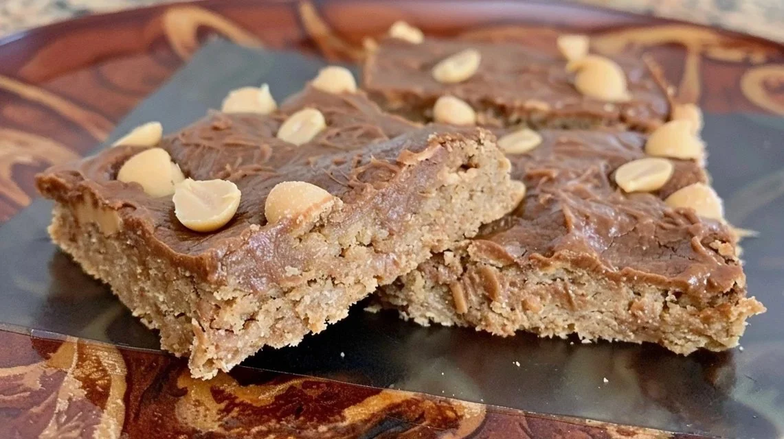 Easy Peanut Butter Cookie Bars