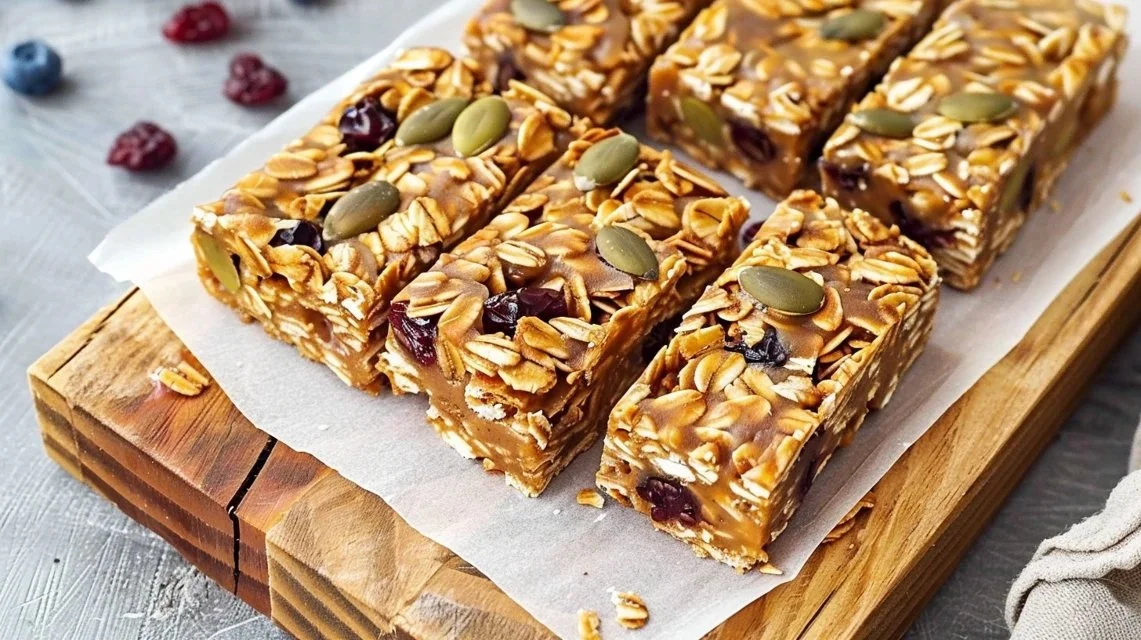Baked Sourdough Granola Bars
