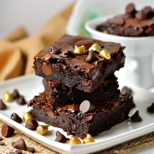 Delicious easy sweet potato brownies served on a wooden platter