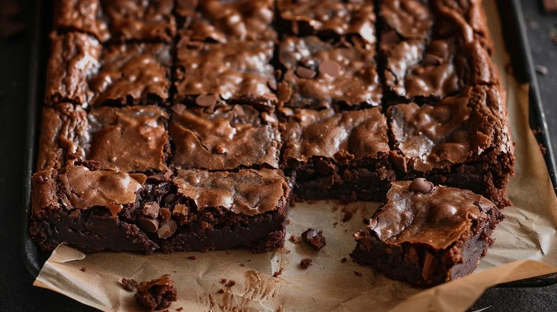 Fudgy Triple Chocolate Brownies (Best Ever)