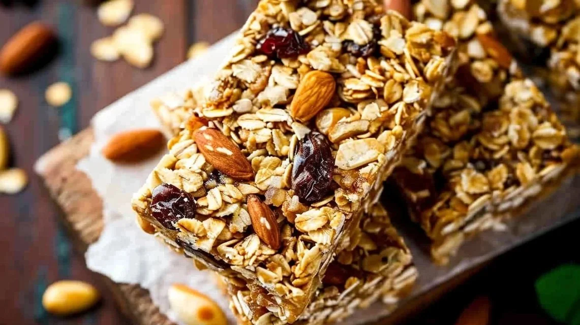 Healthy Homemade Granola Bars 2 Healthy Homemade Granola Bars