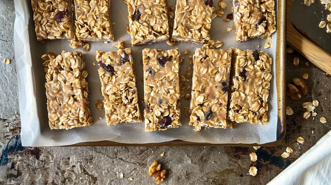 Healthy Sourdough Granola Bars