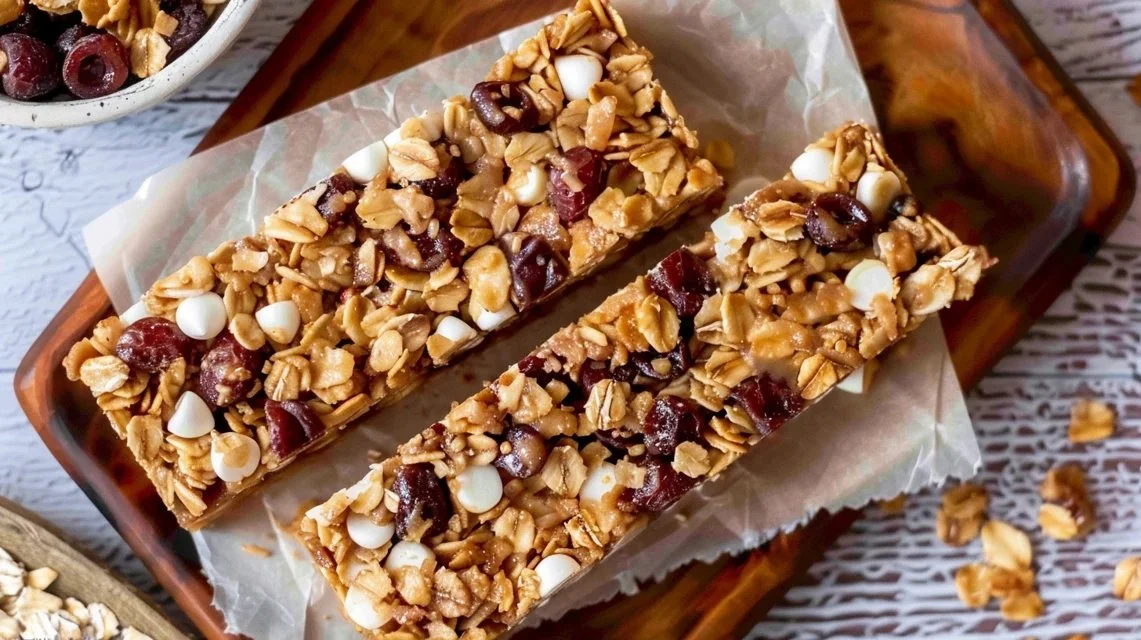 Chewy Homemade Granola Bars 2 Chewy Homemade Granola Bars