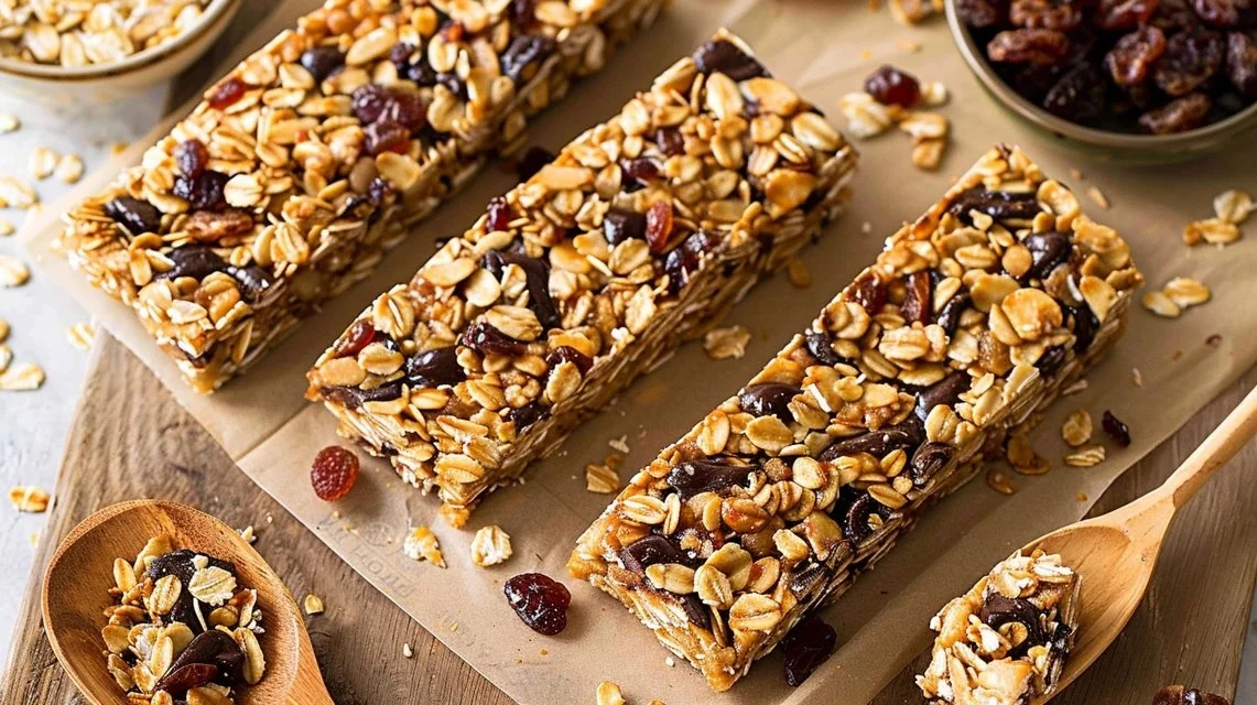 Perfectly Chewy Granola Bars