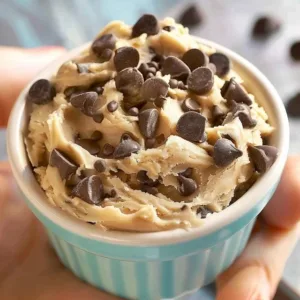 Quick and easy cookie dough for delicious homemade cookies