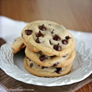 Soft Chewy Chocolate Chip Cookies 3 Soft chewy chocolate chip cookies fresh out of the oven