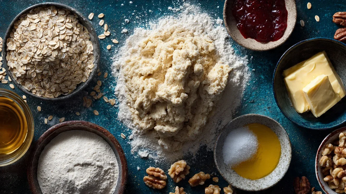 sourdough breakfast oatmeal jam bars 2026 04 23 113422 Sourdough Breakfast Oatmeal Jam Bars