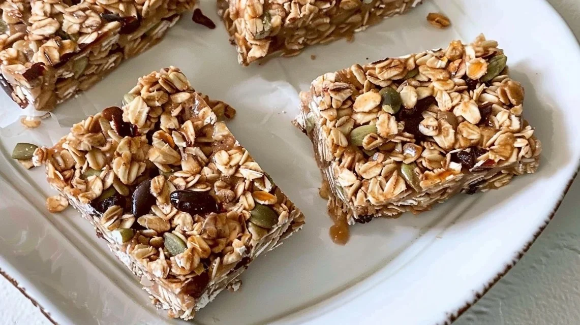 Soft & Chewy Sourdough Granola Bars