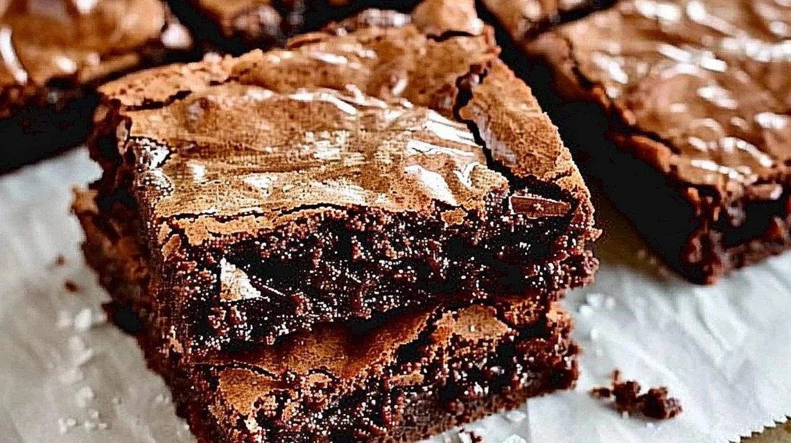 The Best Fudge Brownies (with Crackly Tops)