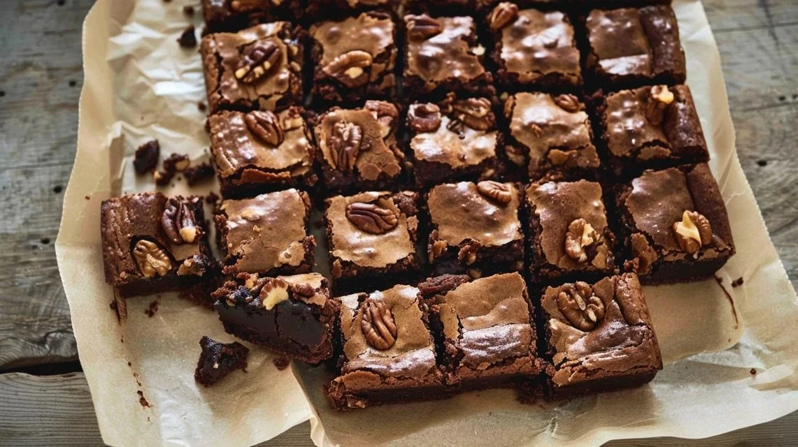 Walnut Brownies 2 Walnut Brownies