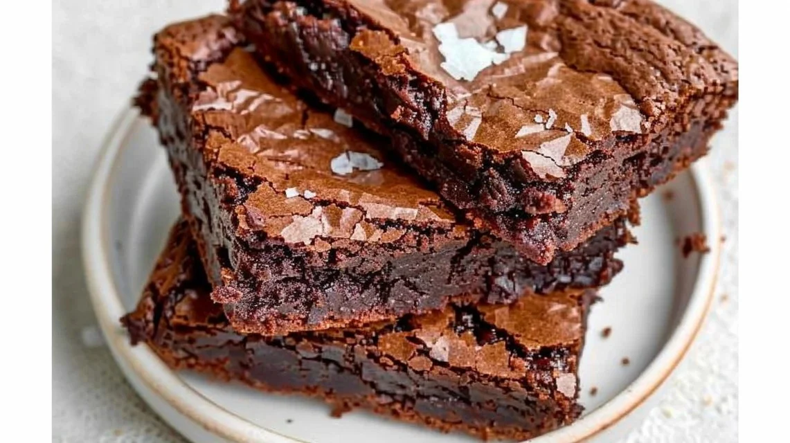 Chewy Fudgy Brownies (Easy)