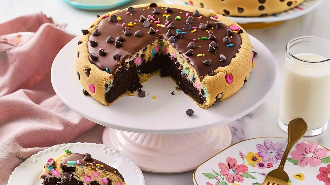 Chocolate Chip Cookie Cake