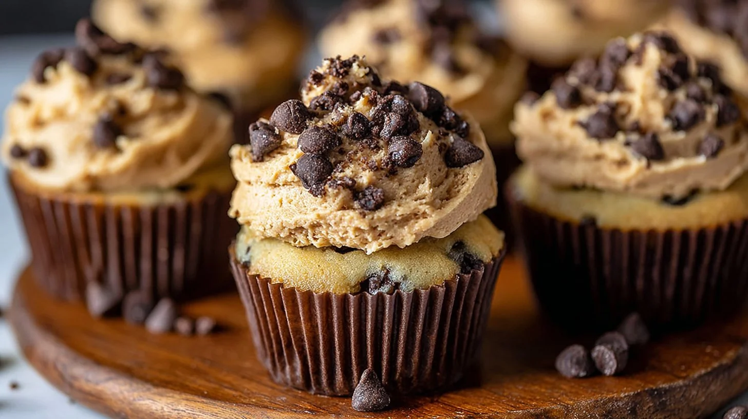 Cookie Dough Cupcakes