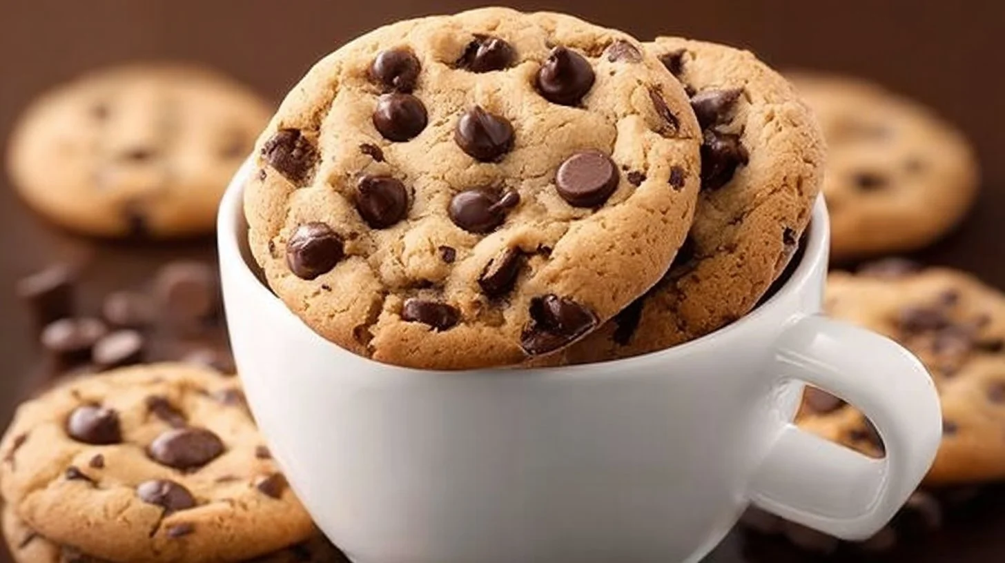 Easy Chocolate Chip Cookie in a Mug