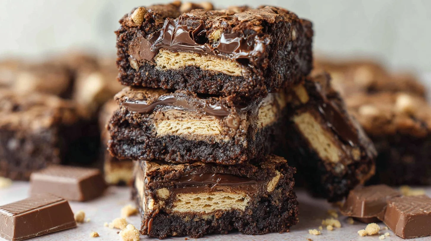 Kit Kat Brownies
